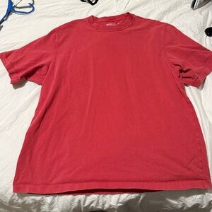 Abercrombie & Fitch Vibrant Red Short Sleeve Tee